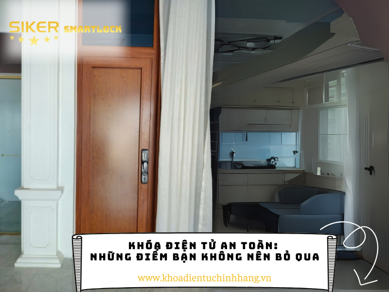 Khóa điện tử chống trộm: Những tính năng bảo mật bạn cần biết