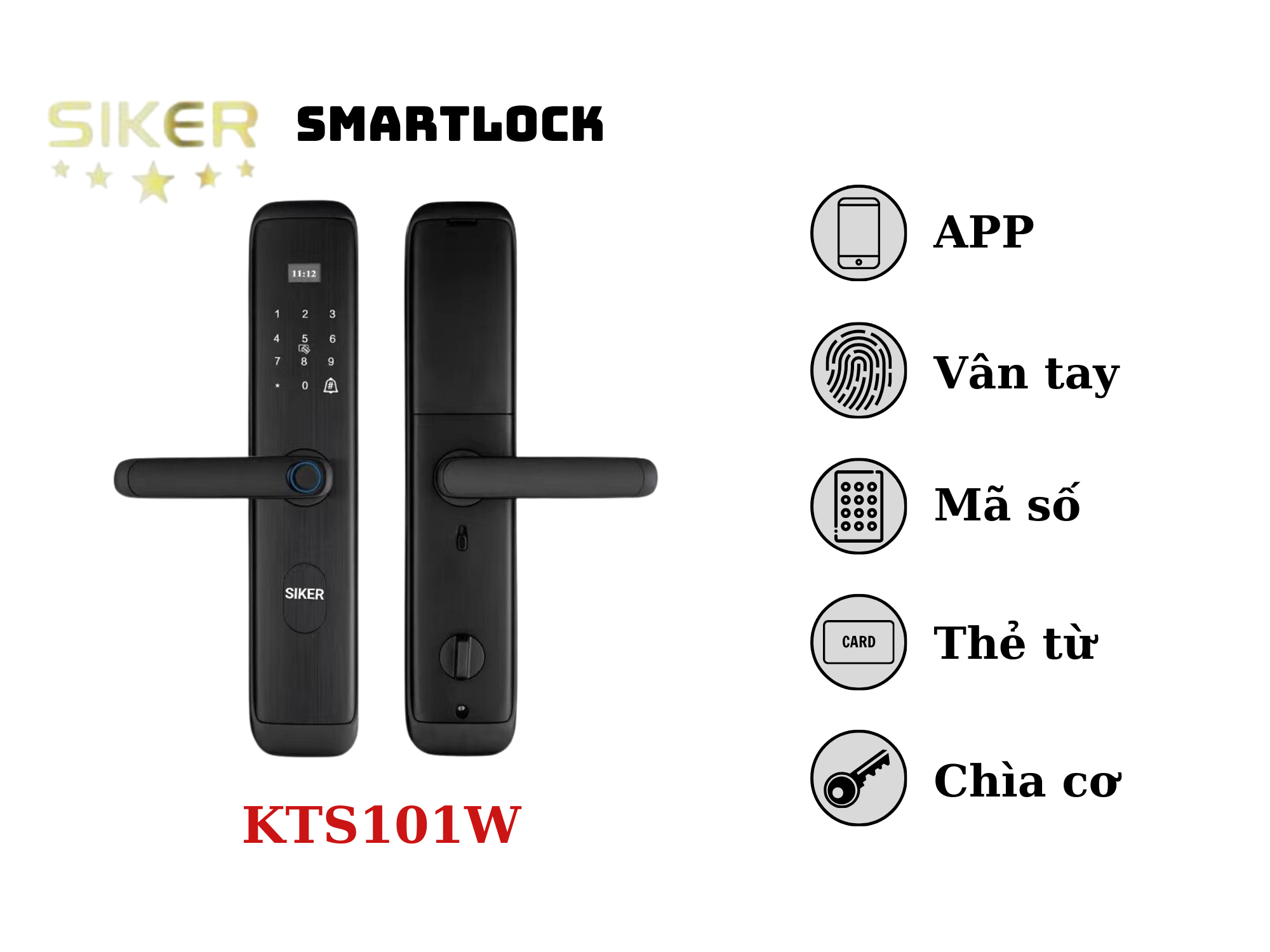 Siker KTS101w- Video Hướng dẫn lắp đặt