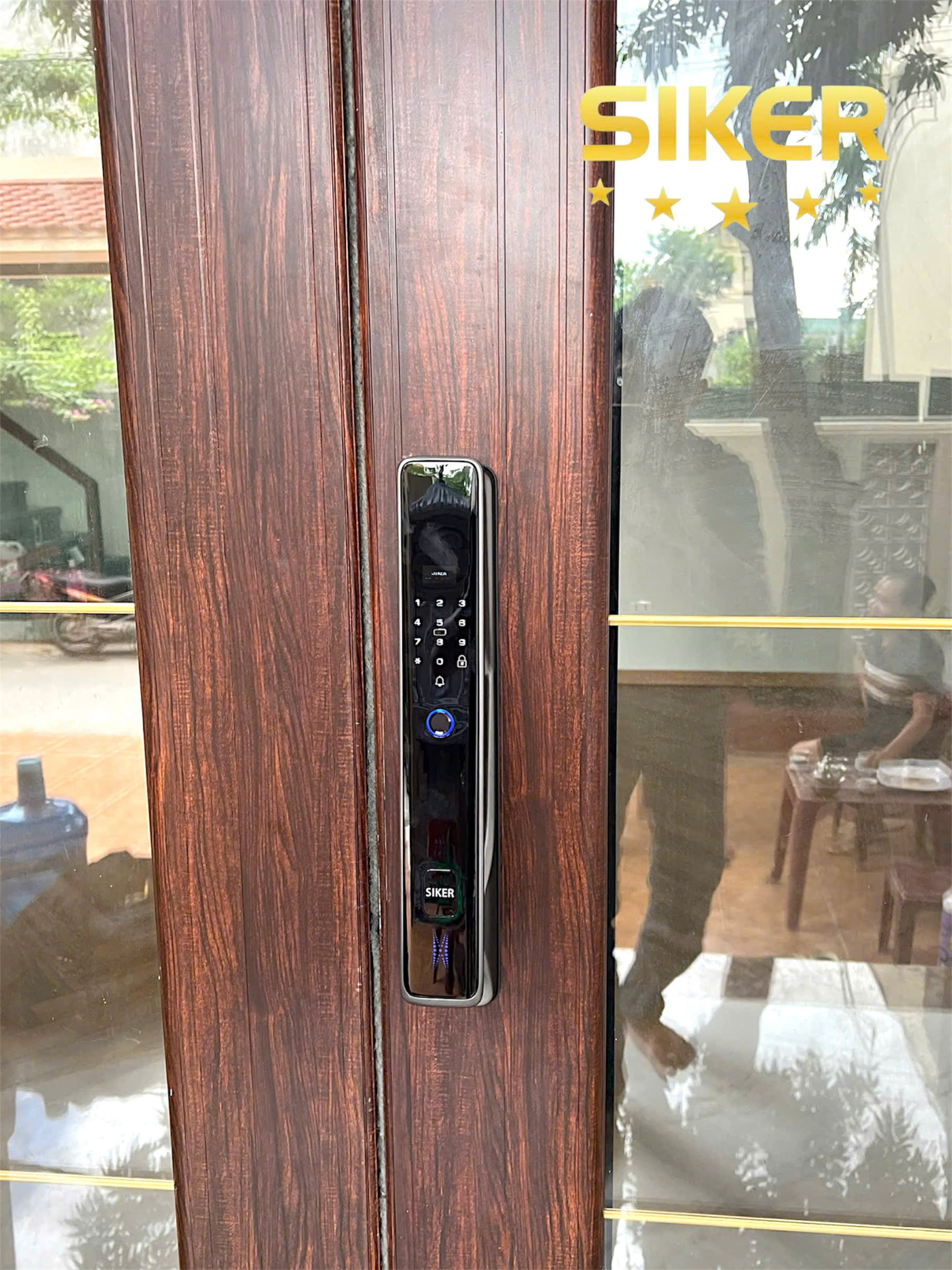🔒 Khóa điện tử Siker KTS112 – Giải pháp an toàn & tiện nghi cho mọi loại cửa