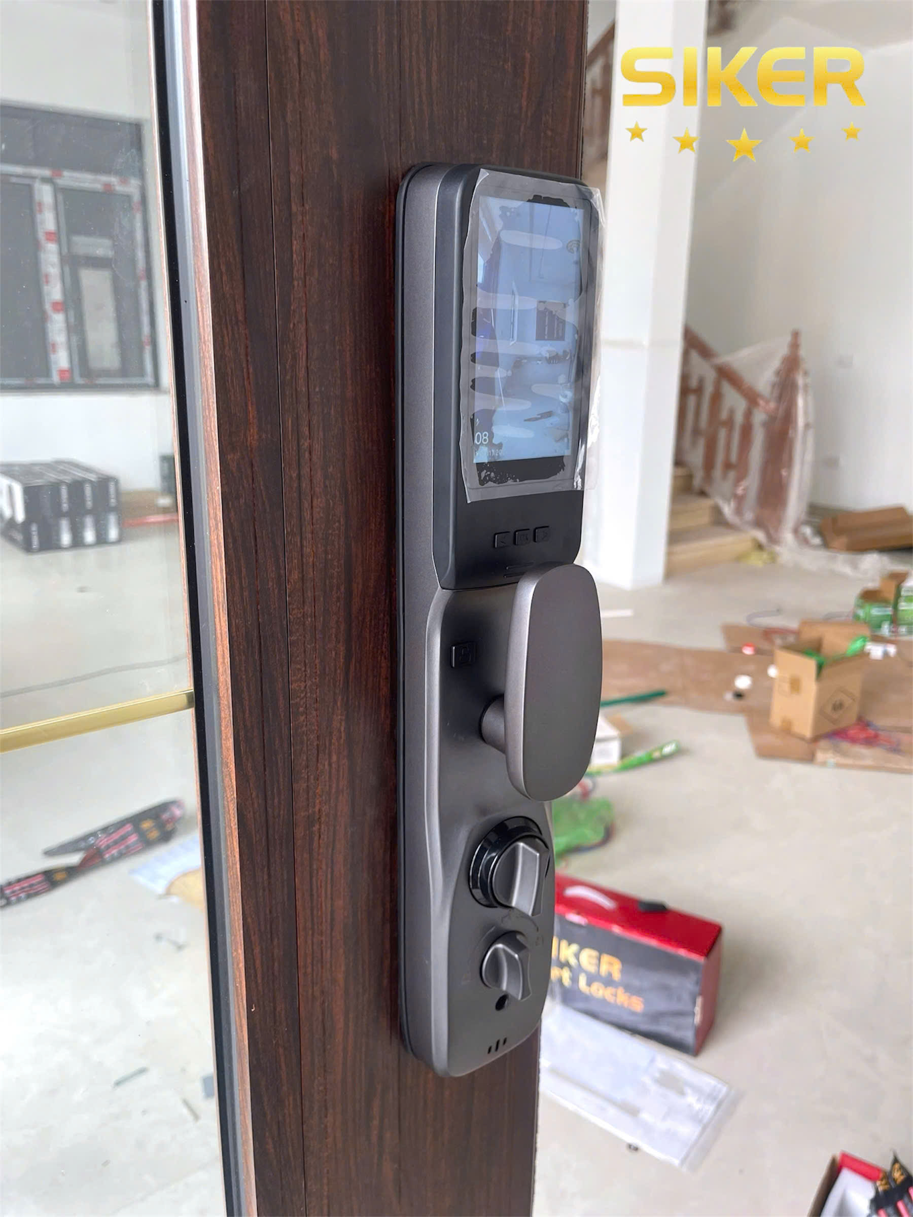 SIKER KTS110R – Khóa vân tay tích hợp Camera giám sát thông minh