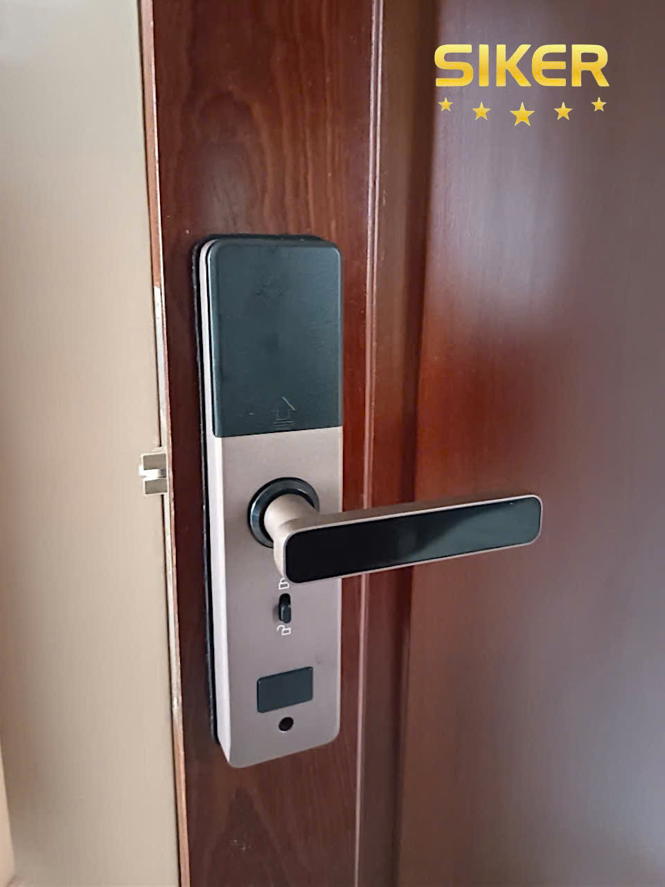 Khóa Thông Minh Chính Hãng Vân Tay Siker KTS100 – Giải Pháp An Toàn Cao Cấp Cho Mọi Loại Cửa