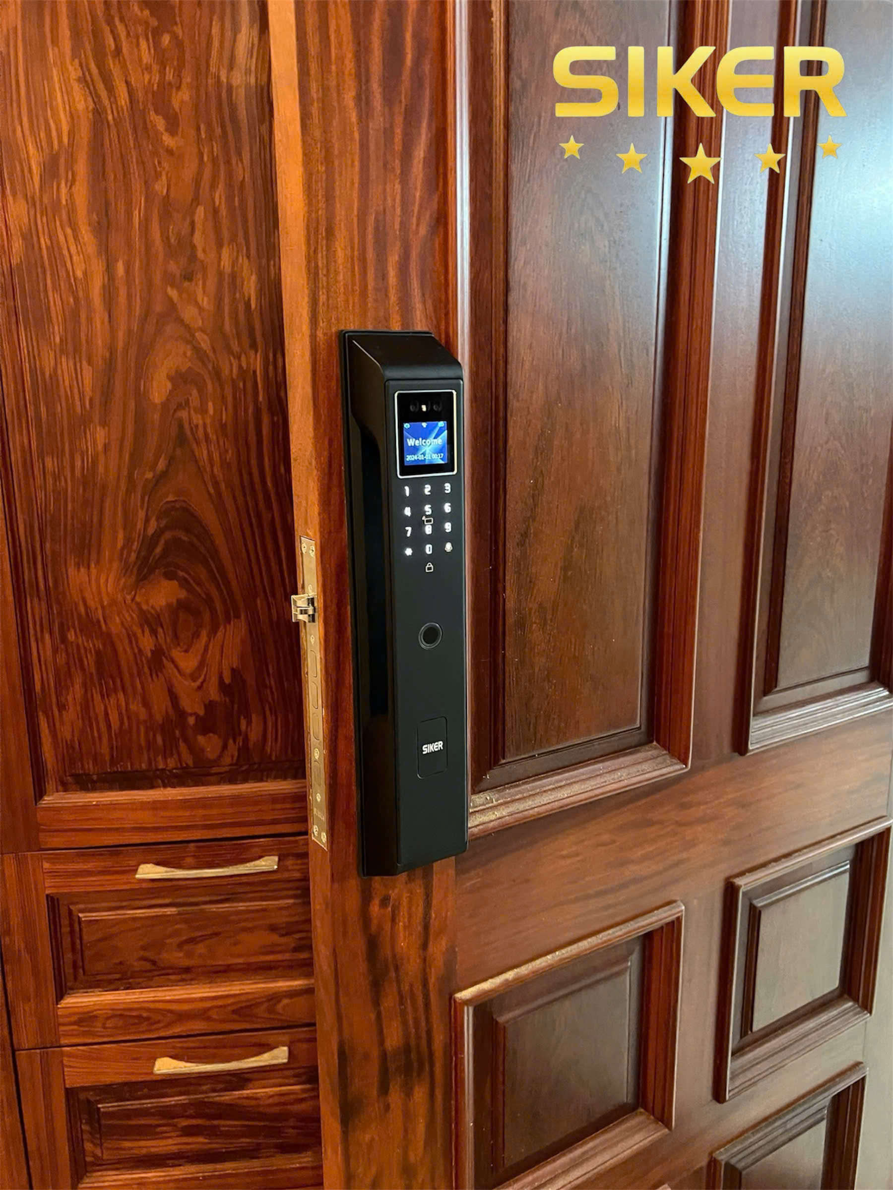 Bàn Giao Khóa Điện Tử Siker KTS 950MC Tại Trung Kính – Cầu Giấy – Hà Nội