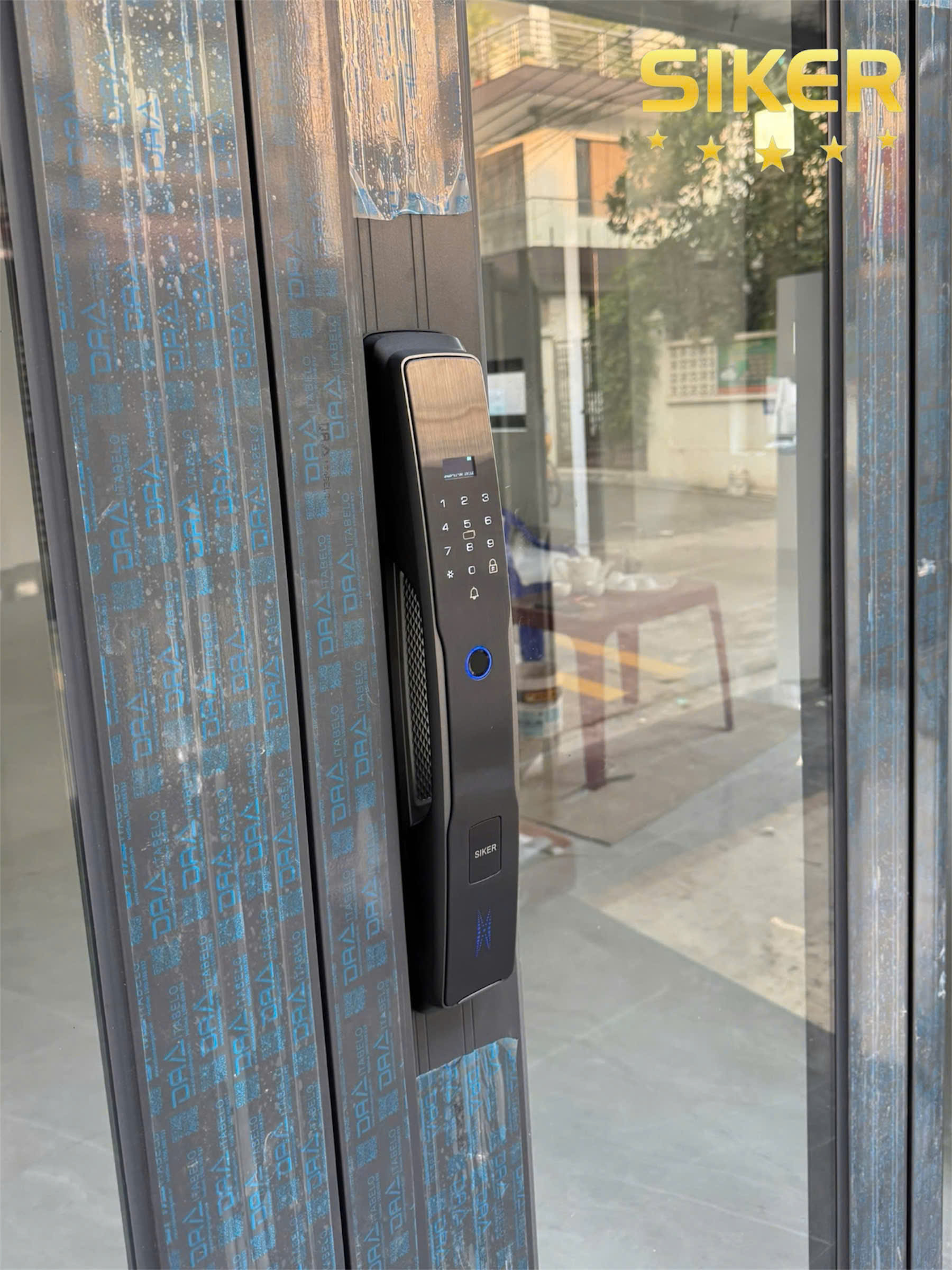 SIKER Khoá Thông Minh KTS111 – Mẫu khóa vân tay “quốc dân” cho mọi loại cửa năm 2025