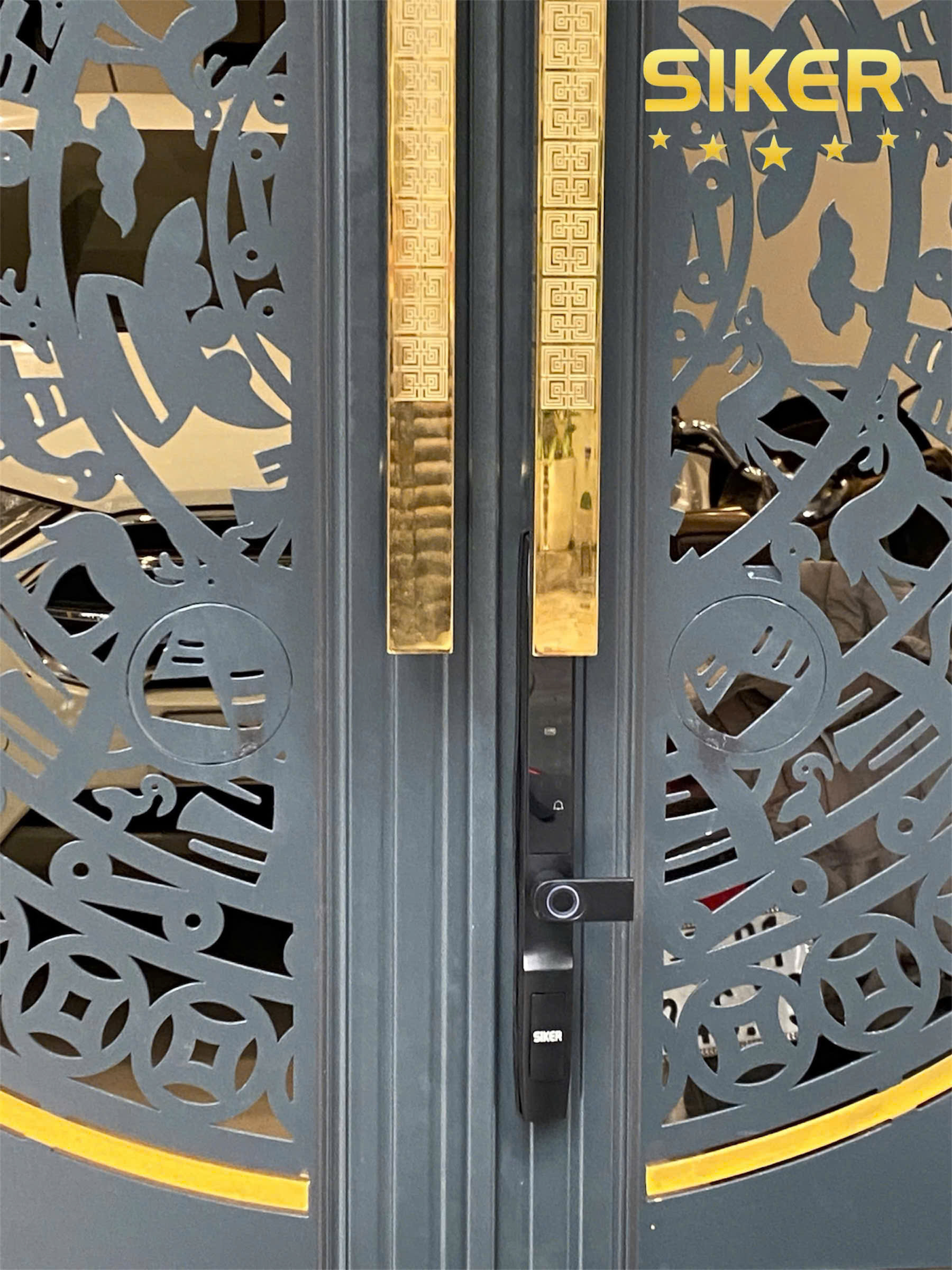 Bàn Giao Khoá Thông Minh Siker KTS105-1 Tại Long Biên, Hà Nội – Giải Pháp Được Nhiều Gia Đình Tin Dùng