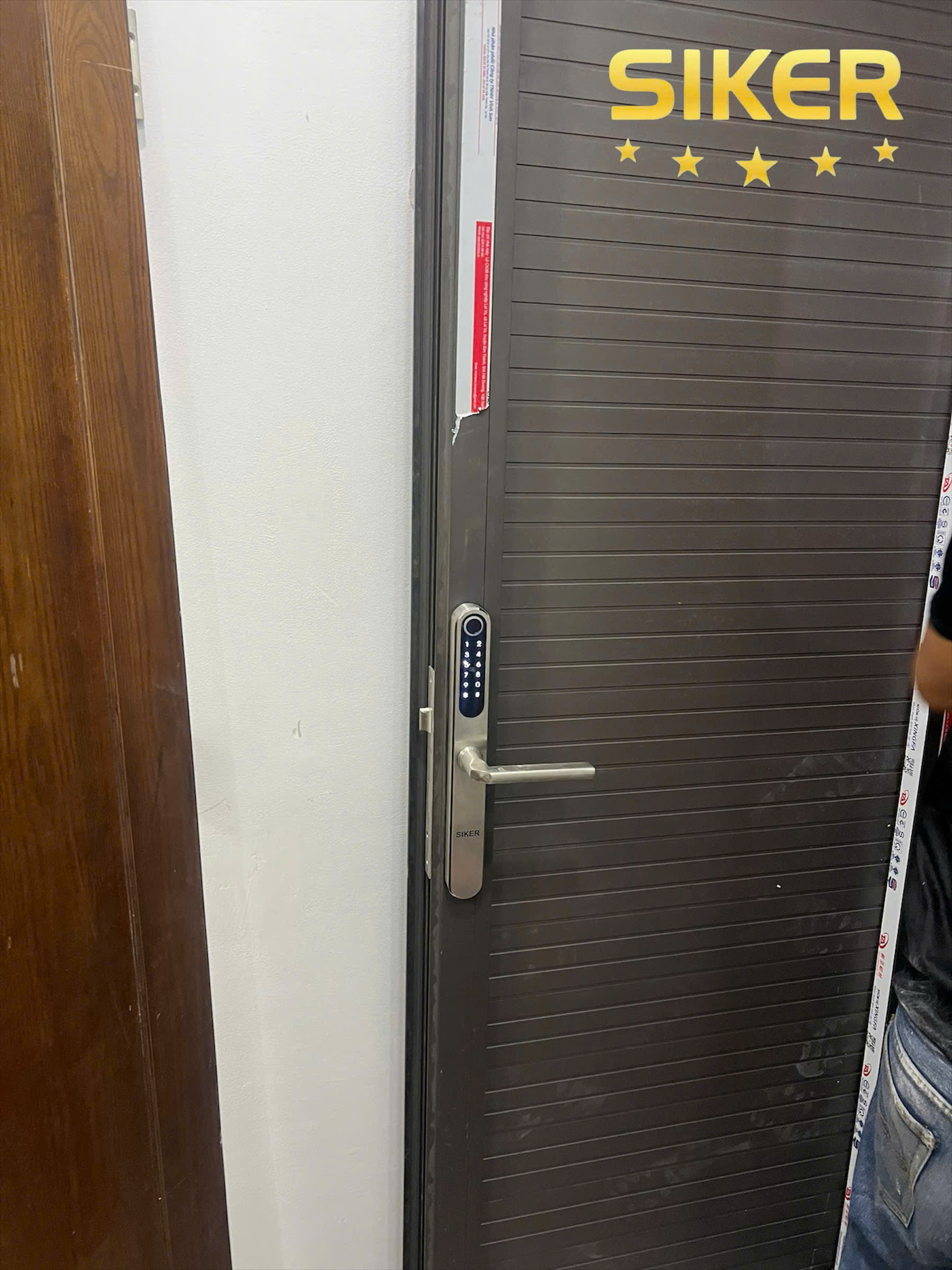 🔒 KHÓA ĐIỆN TỬ CHÍNH HÃNG SIKER KTS109 - GIẢI PHÁP AN NINH HIỆN ĐẠI CHO CỬA NHÔM MỞ QUAY ✨