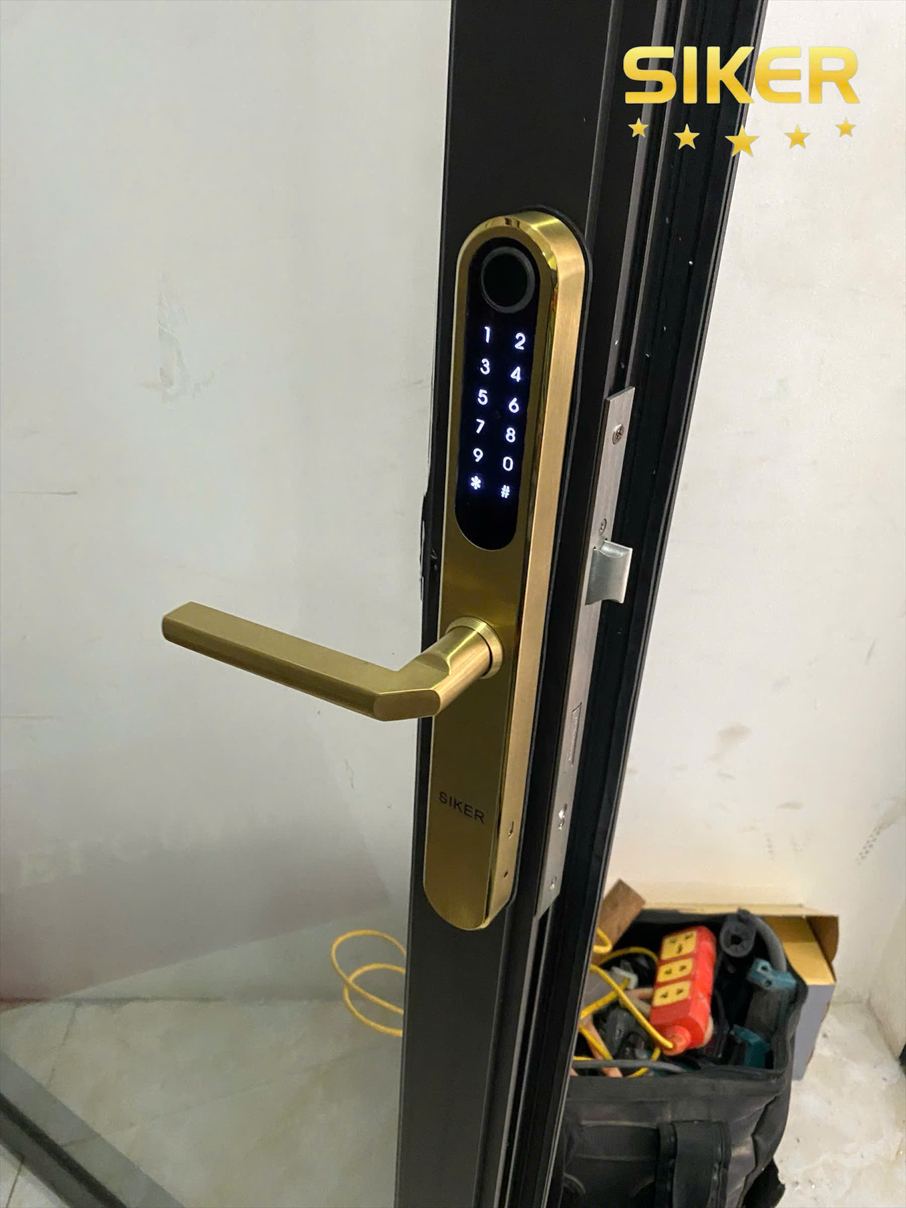 Bàn Giao Khóa Điện Tử Siker KTS109 Tại Xuân Đỉnh, Bắc Từ Liêm, Hà Nội