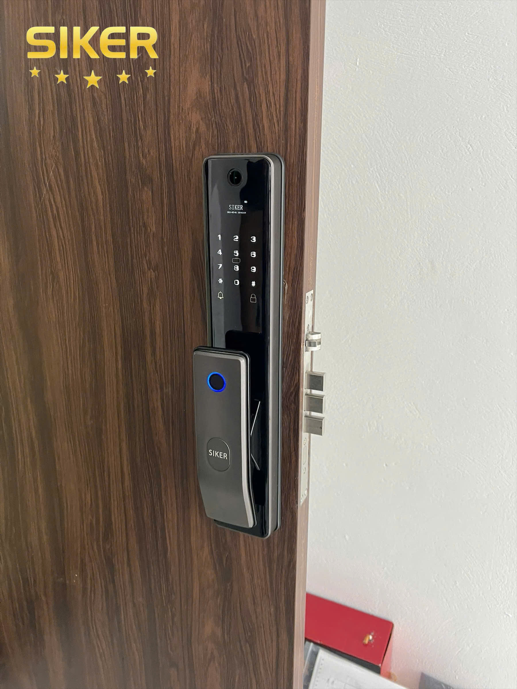 BÀN GIAO KHÓA ĐIỆN TỬ CAMERA SIKER KTS110R TẠI NHỔN- NAM TỪ LIÊM - HÀ NỘI