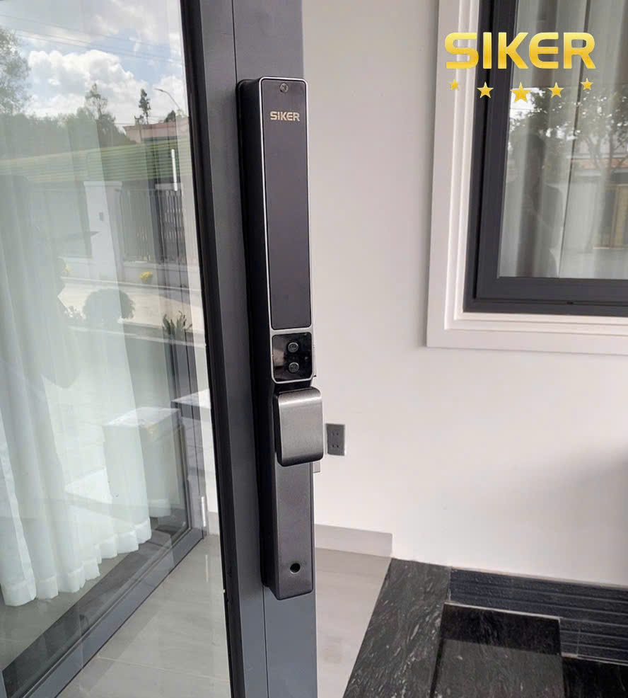 KHÓA NHẬN DIỆN KHUÔN MẶT SIKER KTS141.3D – GIẢI PHÁP KHÓA THÔNG MINH CAO CẤP CHO CỬA NHÔM