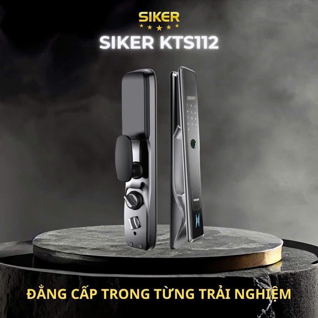 SIKER SMART LOCK KTS 112 – KHÓA THÔNG MINH KIỂU DÁNG SANG TRỌNG, TIỆN NGHI CHO MỌI NGÔI NHÀ
