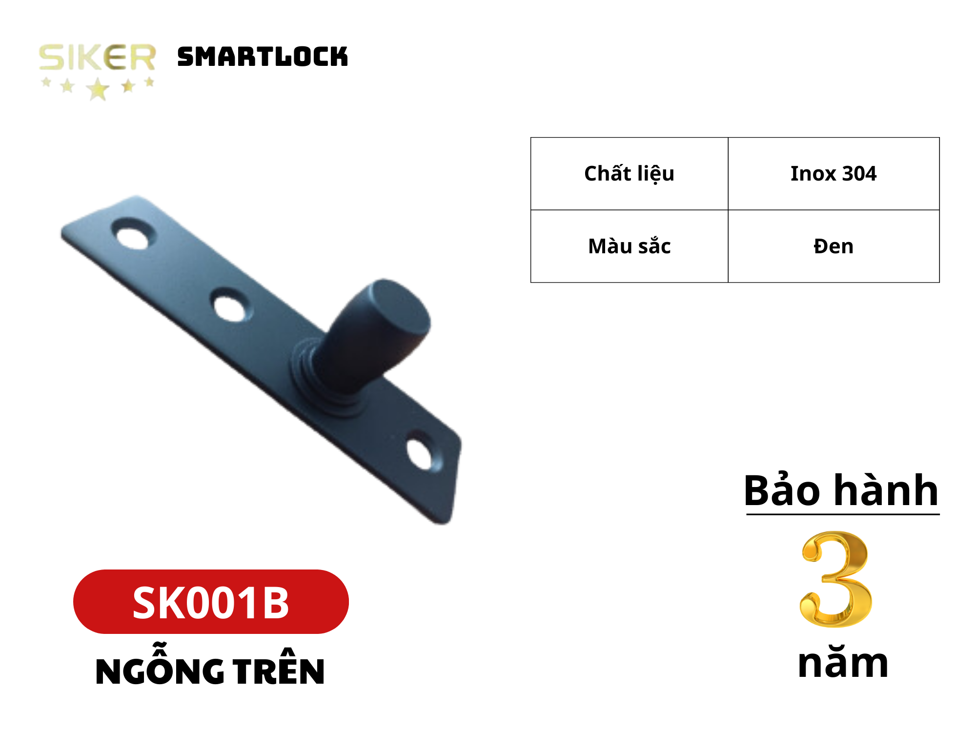 Ngỗng trên Siker SK001B (màu đen)